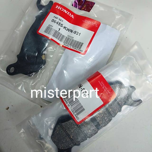 Dispad  depan pcx thailan old
