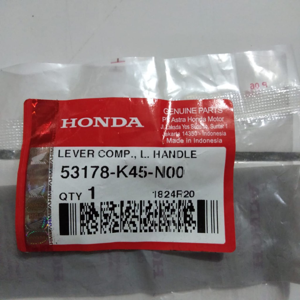 Handle Handel Kopling Honda CBR 150R 53178 K45 N00