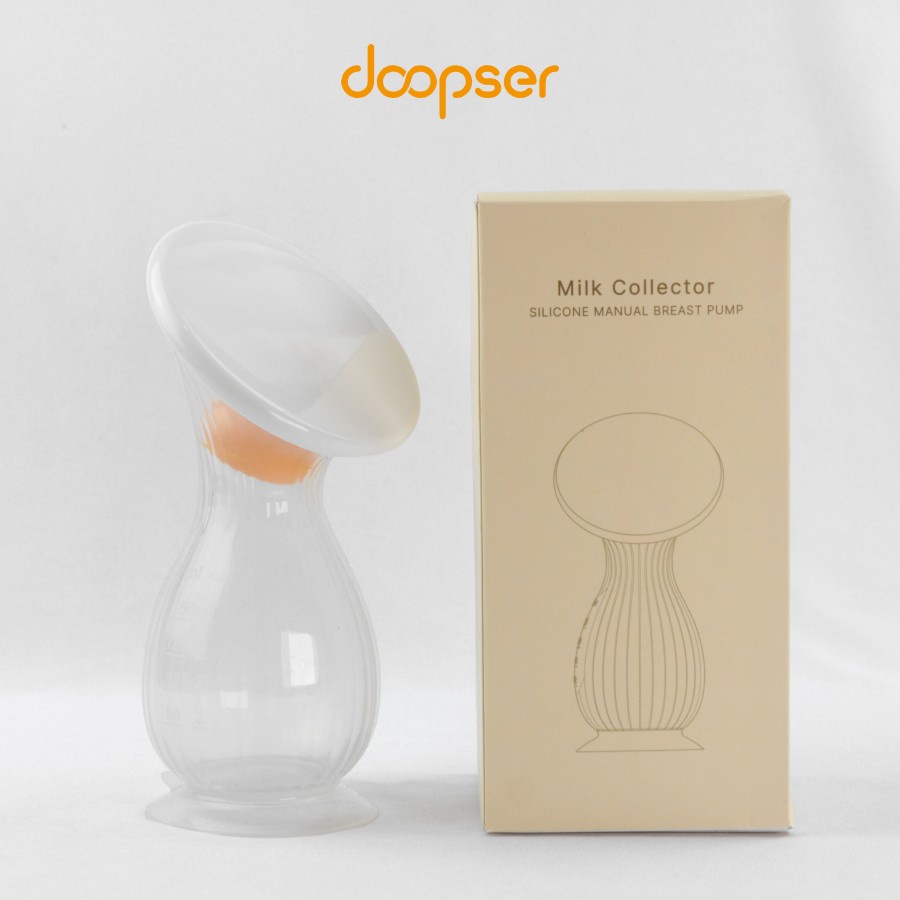 Doopser Silicone Breast Pump | Pompa ASI Manual Double Protection S1