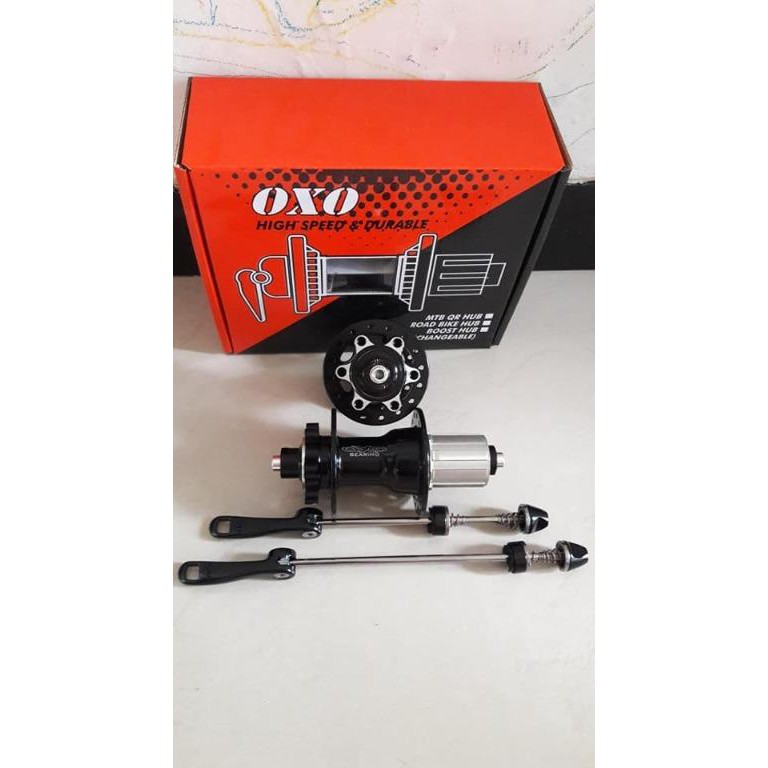 hub freehub oxo hb-818 36 hole QR disc brake mtb seli lipat minion bunyi jangkrik
