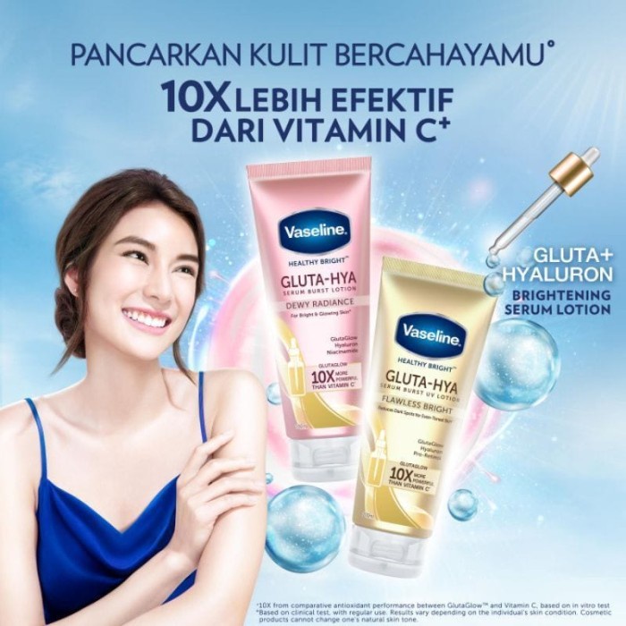 VASELINE GLUTA-HYA BODY LOTION 200ML