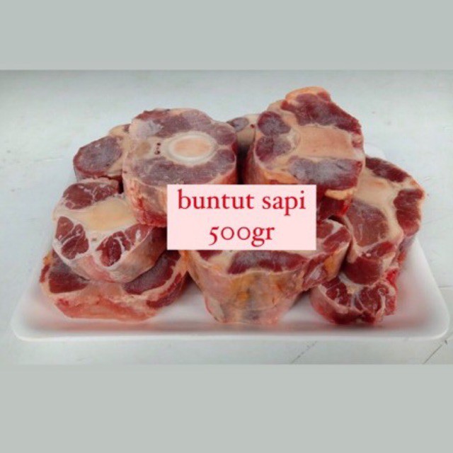 

buntut sapi tail beef 500gr frozen