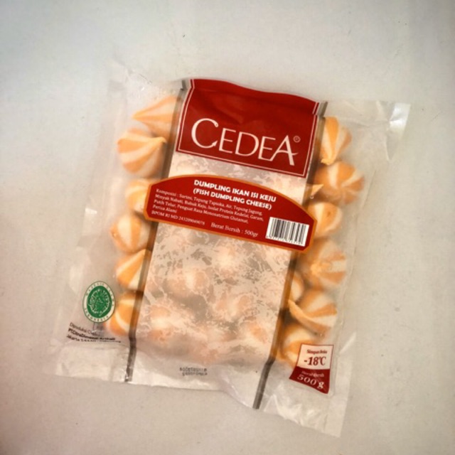 

CEDEA Cheese Dumpling / Dumpling keju 500gr 250gr 100gr hemat halal