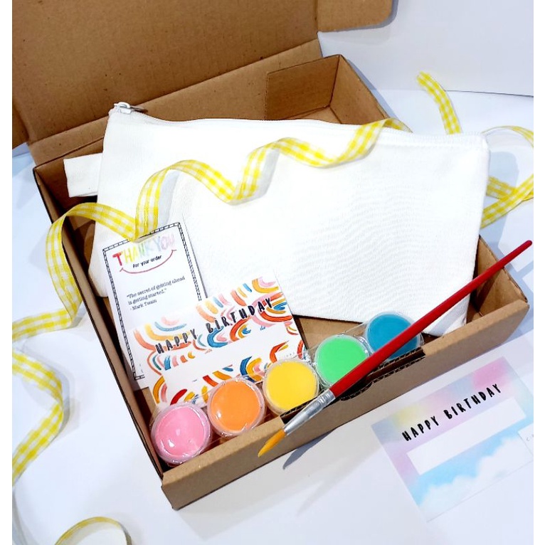 

PENCIL CASE CANVAS PAINTING KIT PREMIUM BY CIPRATIND MEWARNAI TEMPAT PENSIL KREATIFITAS ANAK HADIAH EDUKASI HAMPERS ULTAH HEMAT