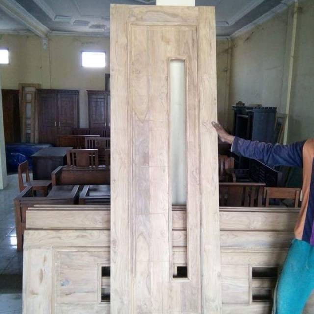 Jual Pintu jati minimalis | Shopee Indonesia