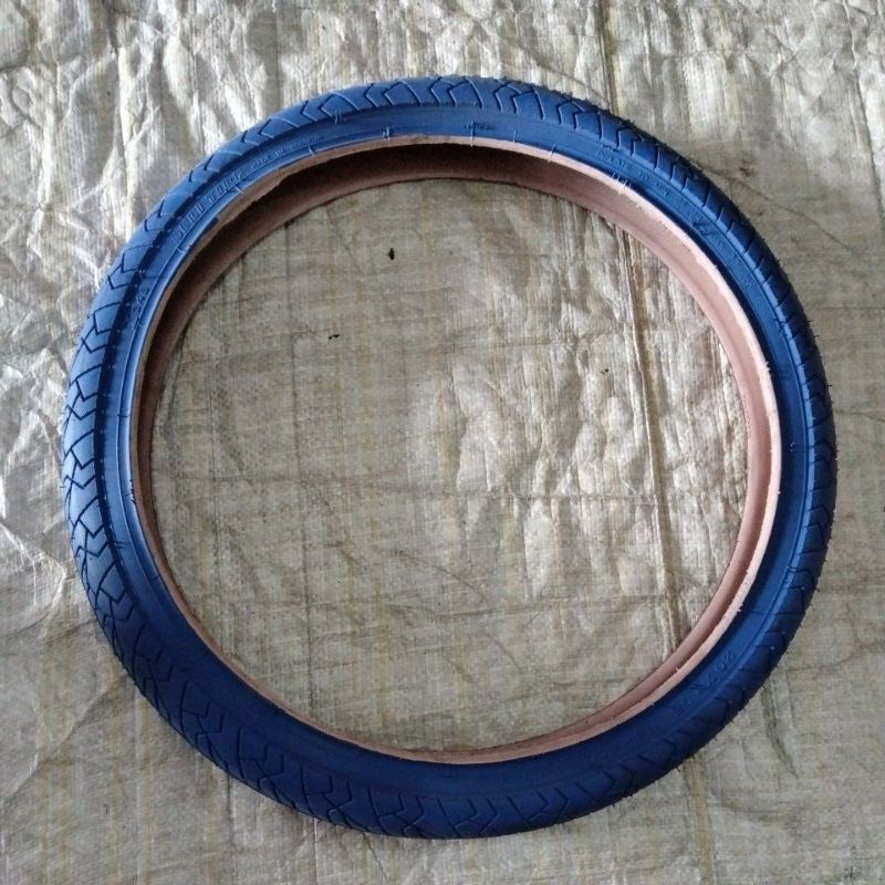 BAN LUAR SWALLOW SEPEDA 20 x 1.95 BIRU