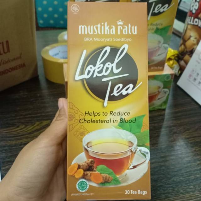 

Lokol tea isi 30's mustika ratu ( teh penurun lemak darah ) exp 2026
