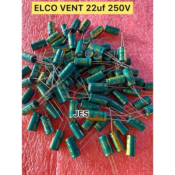 ELCO 22uf 250v