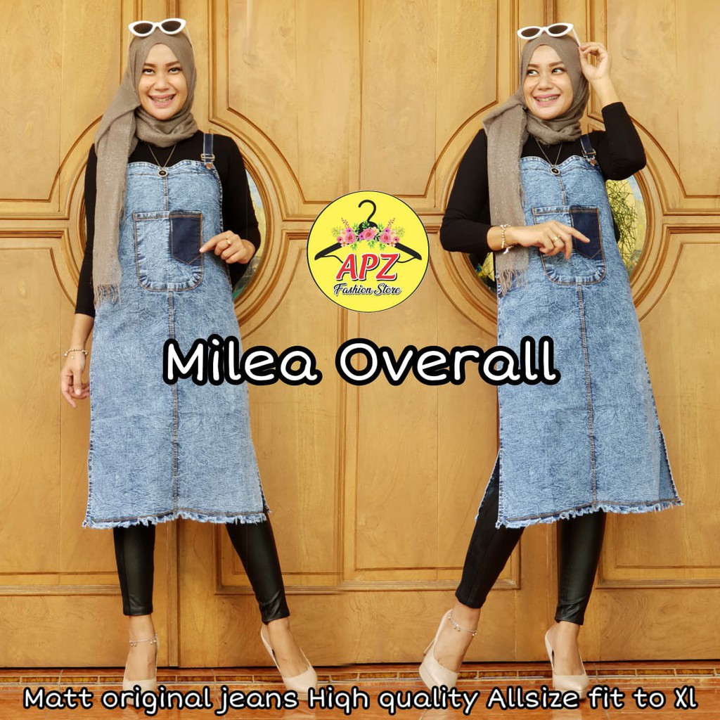 MILEA OVERALL MATT JEANS WASH HQ