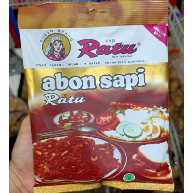 

Abon Sapi Cap Ratu / Beef floss / Makanan Siap Saji / Lauk Pauk