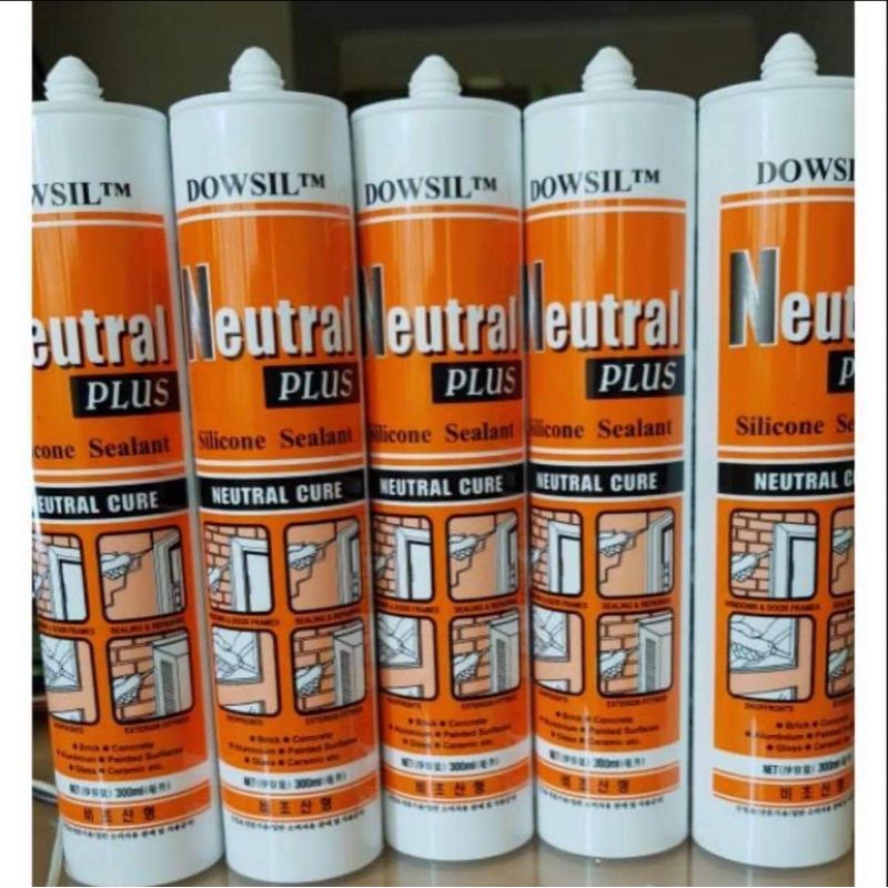 Dowsil dowcorning neutral non asam sealant silikon lem kaca