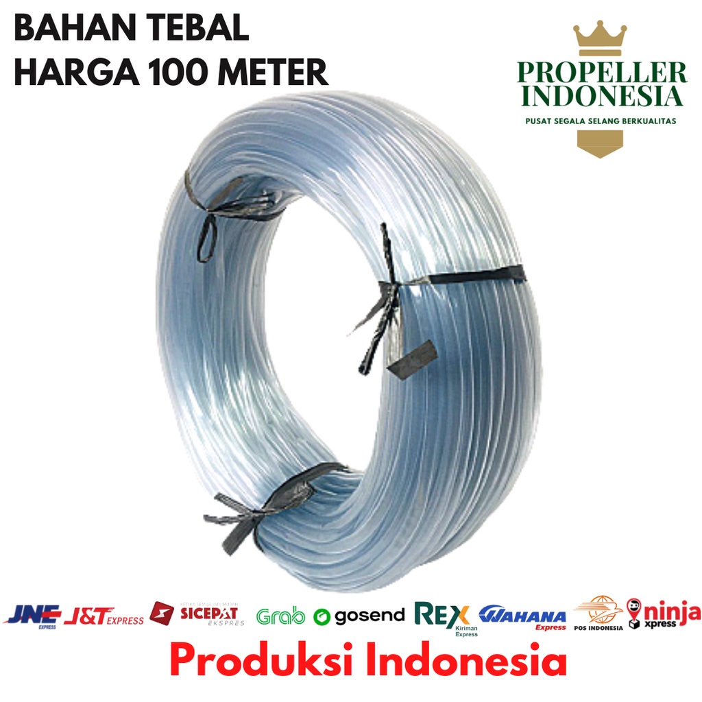 Selang Timbang Waterpas 1/4 Inch 0.5mm 100 Meter Selang Ukur Elastis