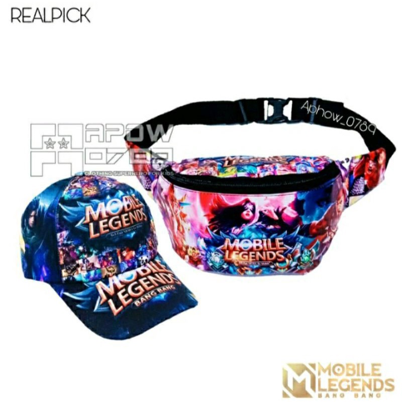 NEW WAISTBAG ANAK Spiderman/ CAPTAIN AMERICA/LED