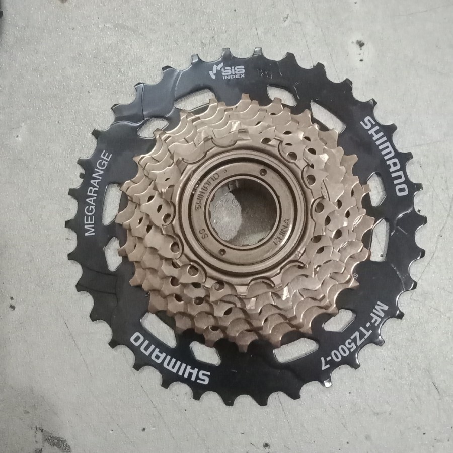 SPROCKET SHIMANO 7 SPEED MEGARANGE ULIR
