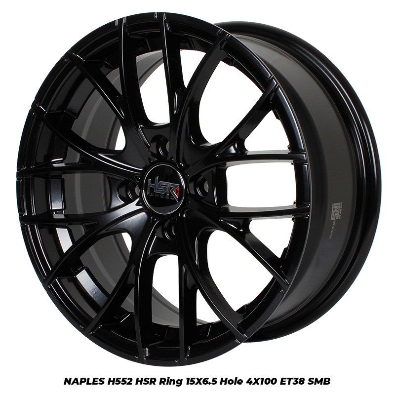  velg  mobil  racing naples hsr ring  15  model akar agya  ayla 