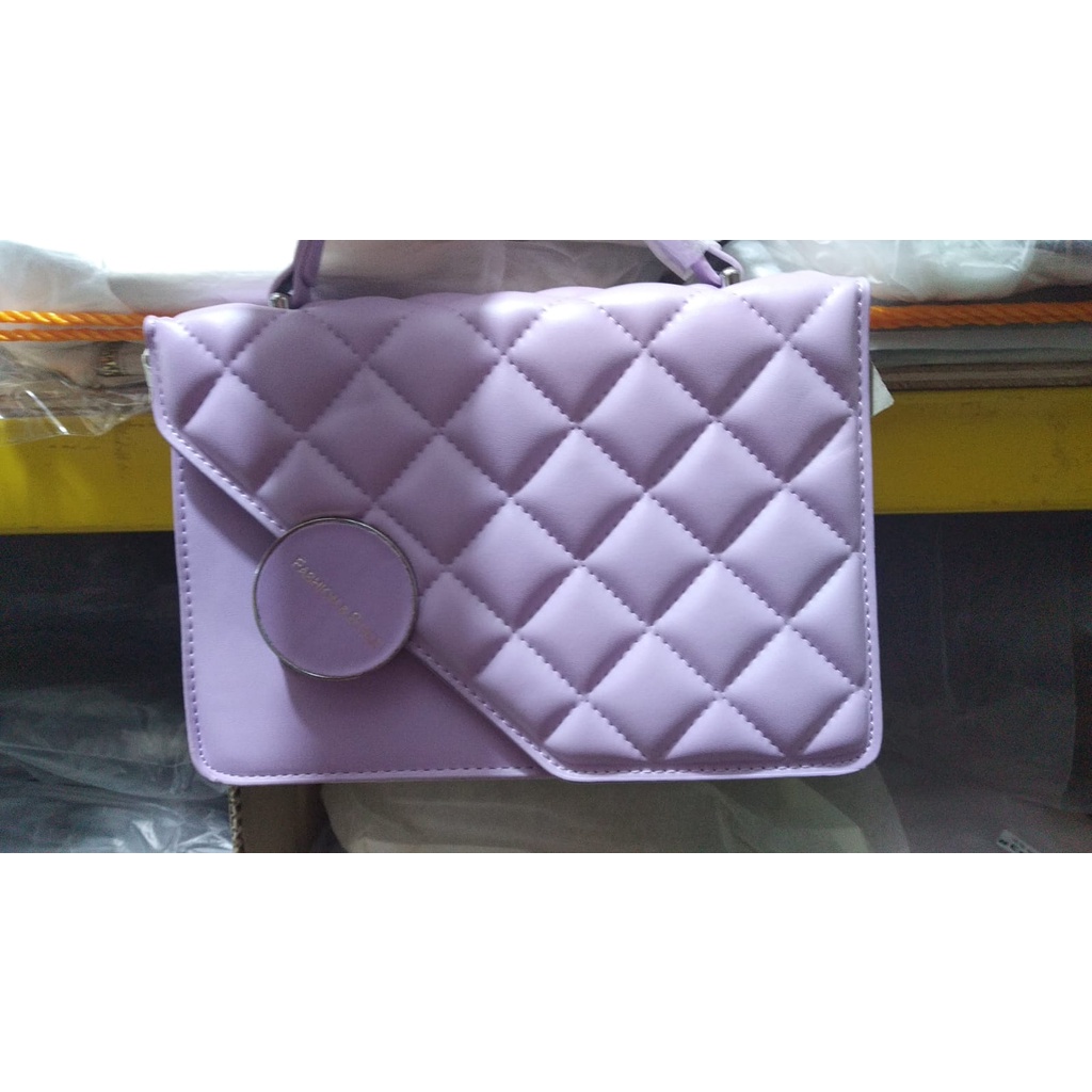 JK T446 1KG MUAT 2PCS TAS SELEMPANG WANITA TERBARU SLING BAG FASHION IMPORT E6090 C8522