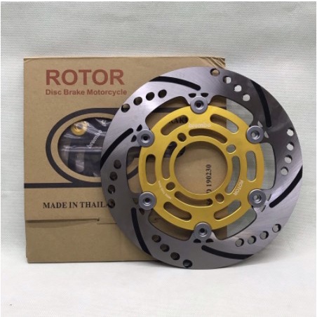 Piringan Cakram Depan Disc Brake Floting CNC 220mm RT-51  Rotor Mio Beat Vario Jupiter Z MX Nouvo Scoopy Click Vario125 Universal lubang 4