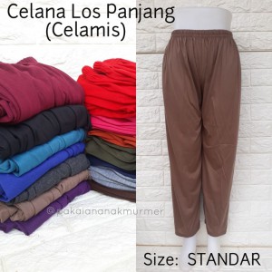 Legging Aladin Celamis Panjang Wanita Daleman Gamis Jumbo Panjang Polos Santai Rumah Murah