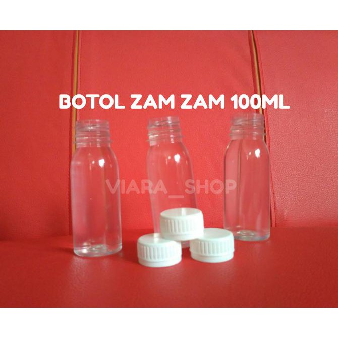 BOTOL ZAM ZAM 100ML - BOTOL JUS - BOTOL MINUMAN - BOTOL PLASTIK 100CC