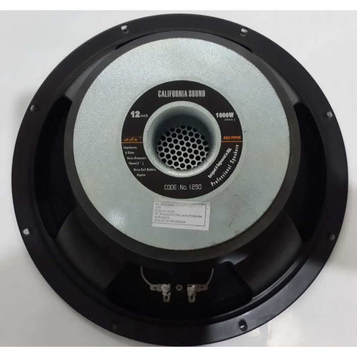 SPEAKER 12 INCH 1290 FULL RANGE ADS 1000 WATT ( ORIGINAL ASLI )
