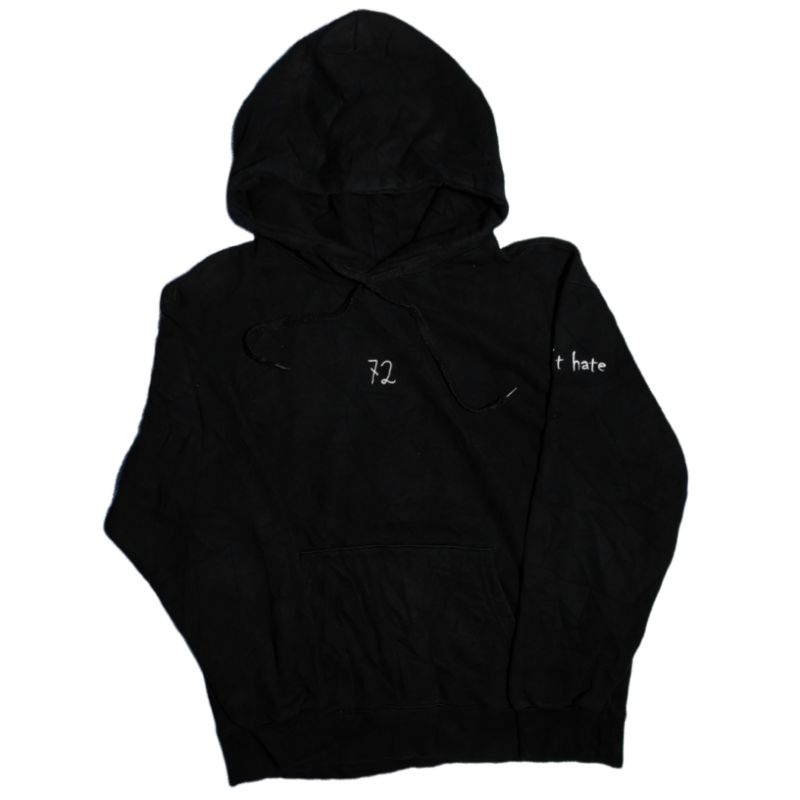 Hoodie Compagno Second Original ( Hitam )