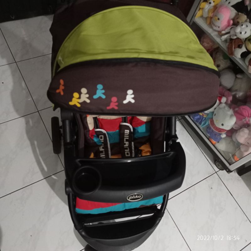 stroller bayi pliko milano