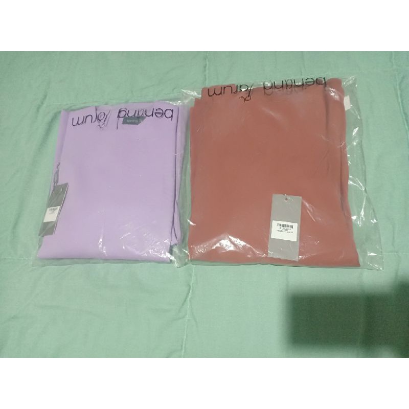 Preloved Benang Jarum Maura Brick + Daria Blouse Lilac