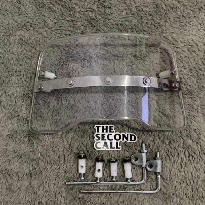 Windshield Classic Motor Universal / Windshield Tameng Pelindung Angin Honda Astrea Grand, Star, Pri