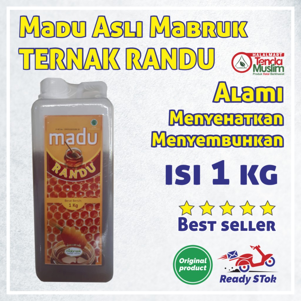 

Madu Murni Bunga Randu Mabruuk 1 Kg | 100% Asli GROSIR TERMURAH MURAH DISKON PROMO POTONGAN