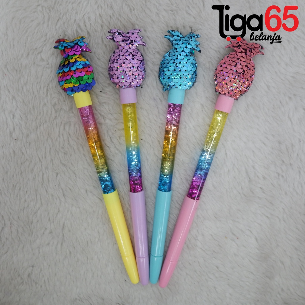 365 GEL PEN #41153 Pulpen Gel Glitter Karaker Lucu