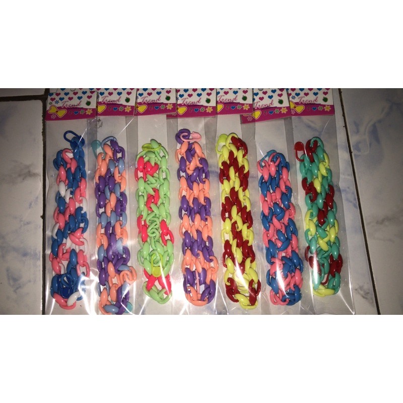 strap masker rantai akrilik