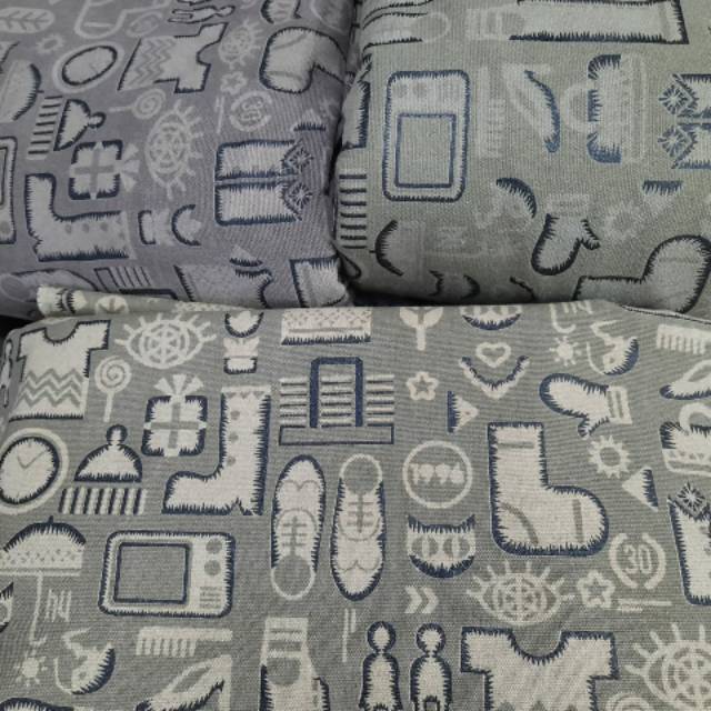 Kain Kanvas Motif Tribal