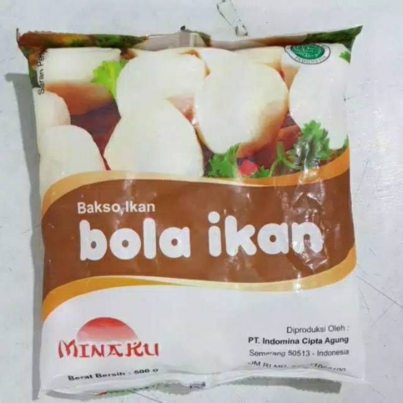 

Bola Ikan Minaku 500gram