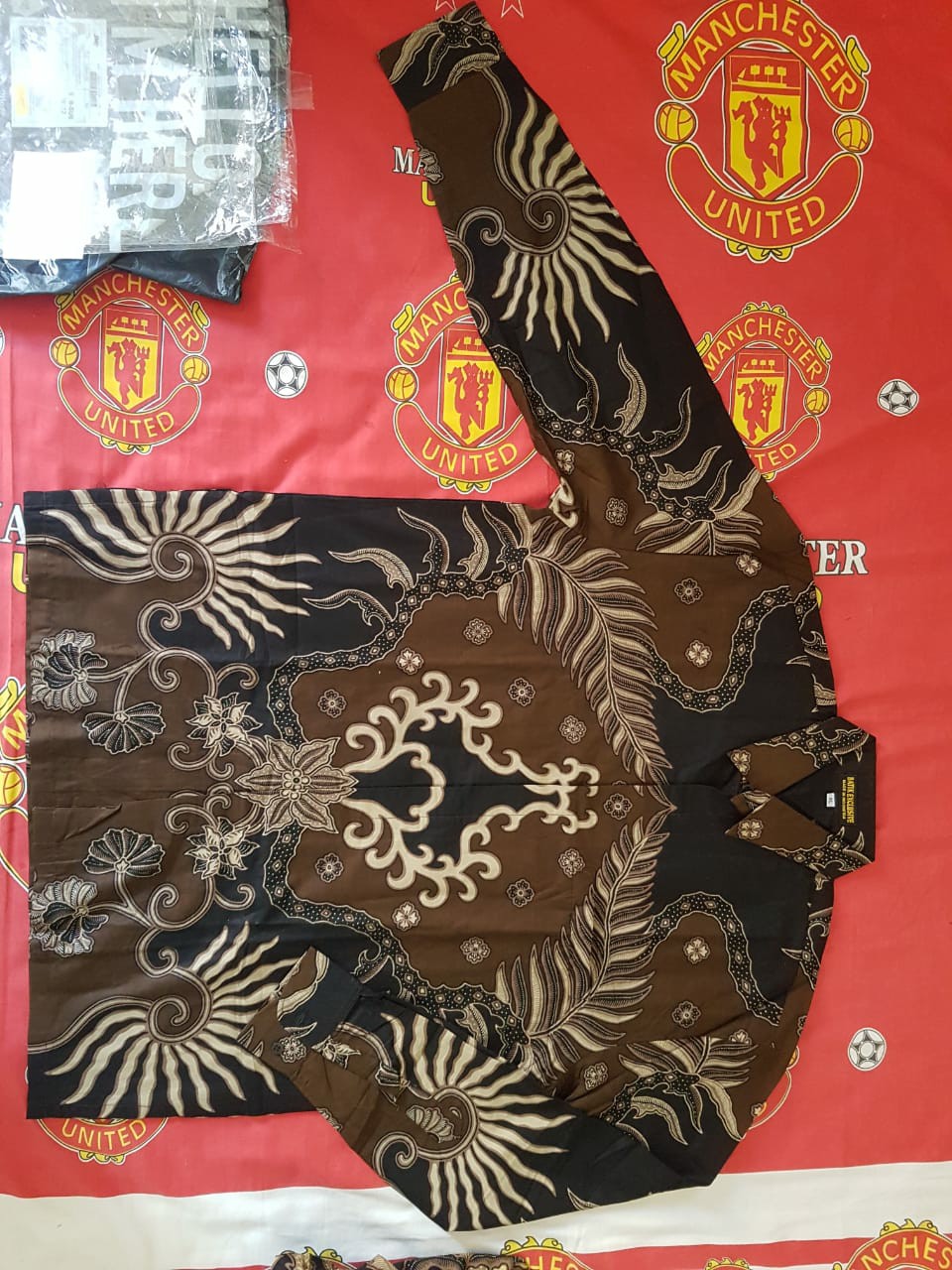 Kemeja Batik Prabu Bahan Katun Baturaden Reguler Fit A589