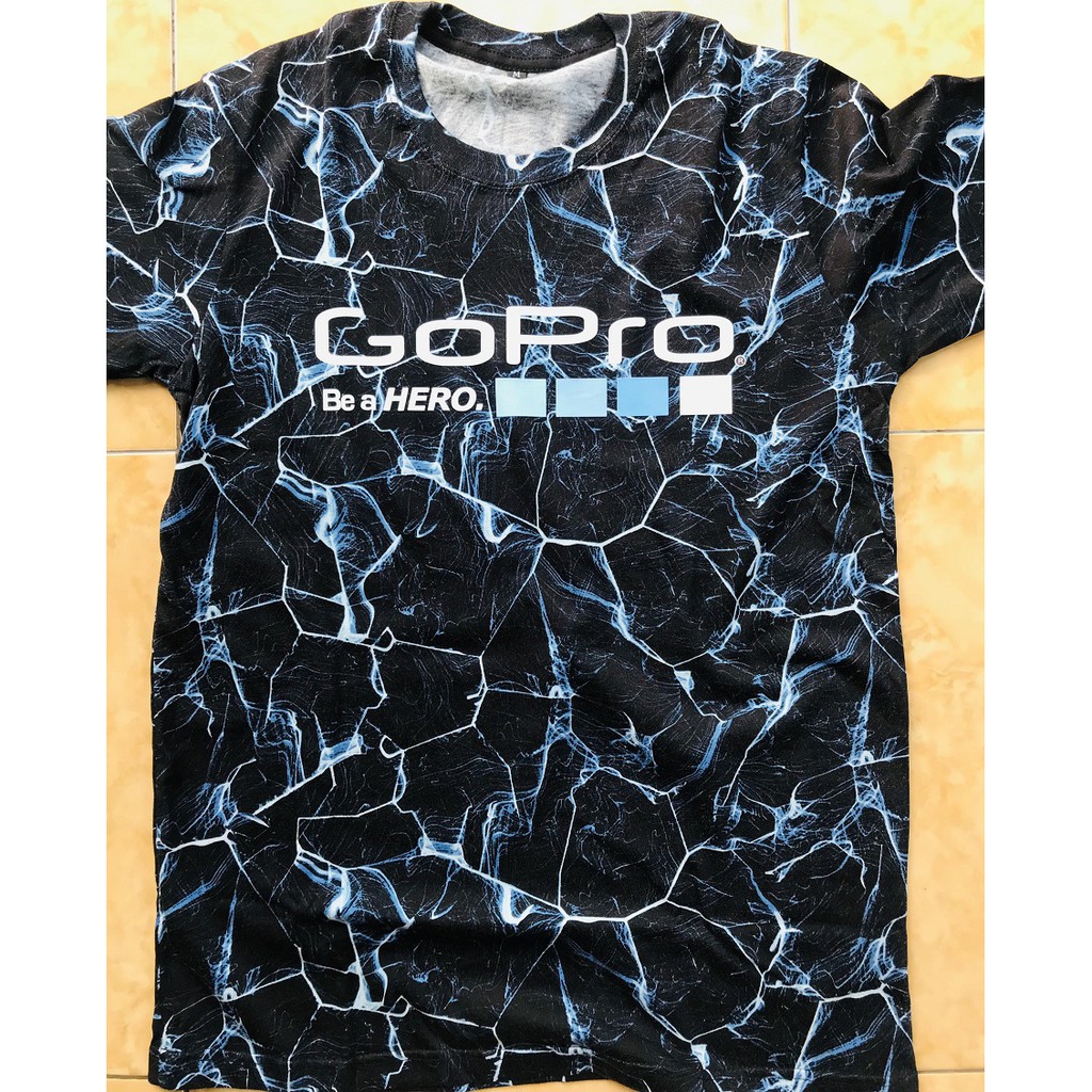 Kaos Racing Motor Pria Motif Printing - GoPro