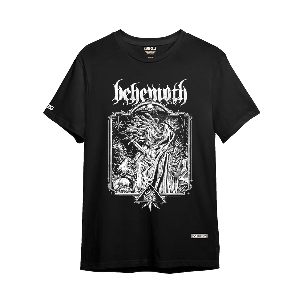 Kaos BEHEMOTH - Kaos Musik Metal - Kaos Band Metal Musik