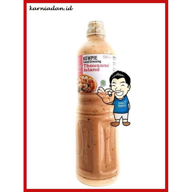 

gnidderdsaus- kewpie salad dressing thousand island sauce 1kg- saus salad -asliiiiii.
