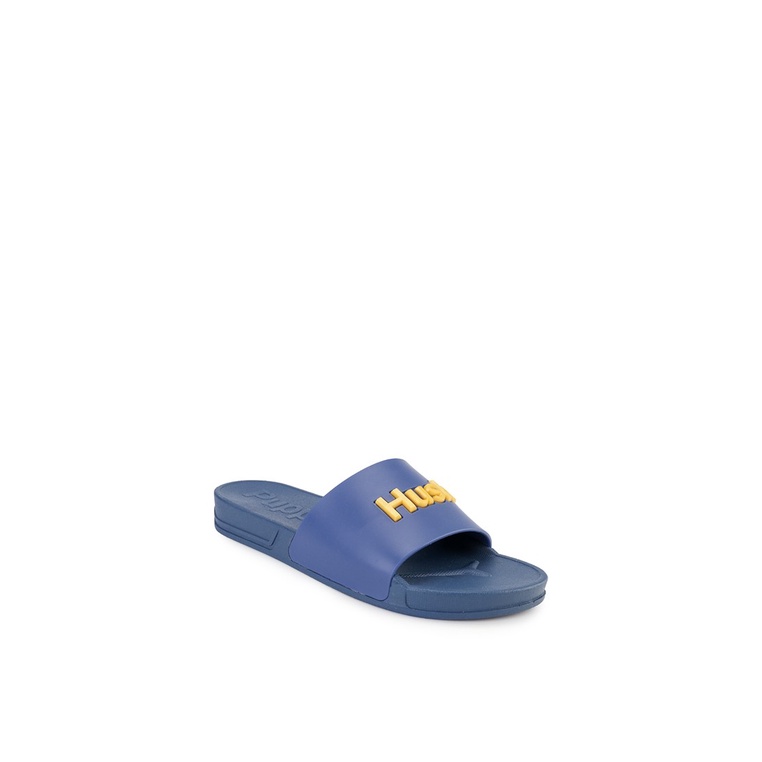 SANDAL SLIDE WANITA HUSH PUPPIES ORIGINAL CASUAL BRANDED BLUE HW36