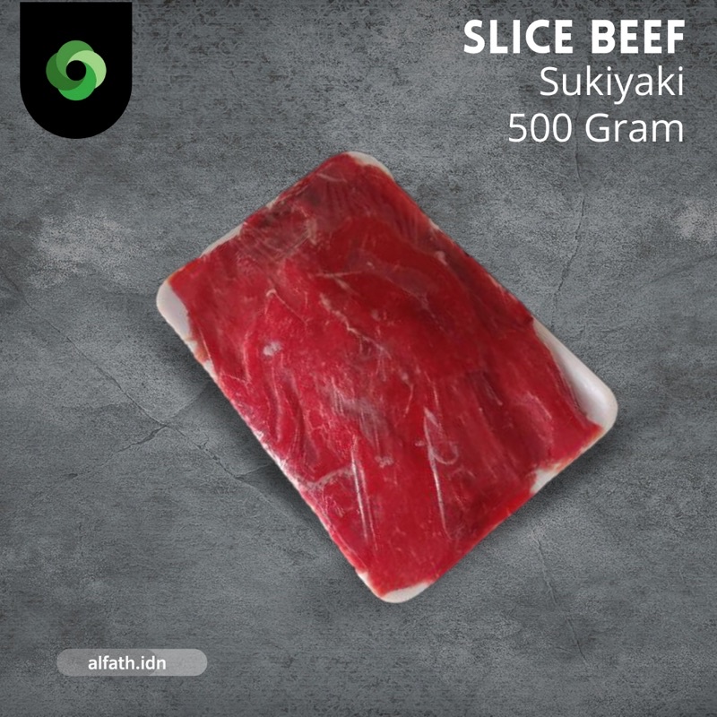 

SUKIYAKI - 500 GRAM/ SLICE BEEF/ IMPORT BEEF/ FROZEN BEEF