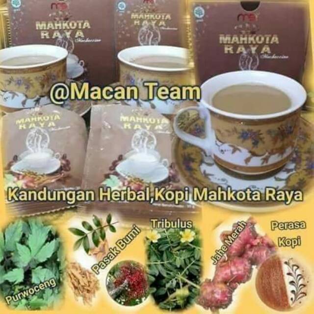 

Kopi mahkota raya original