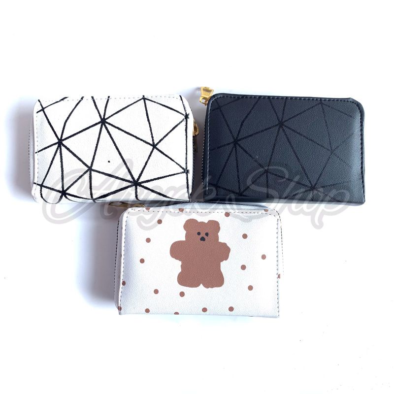 Dompet Koin Wanita Resleting Karakter Boneka