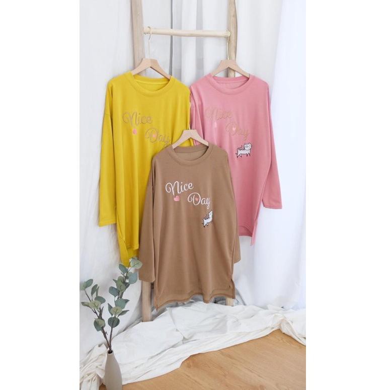 TERTINGGI Super Jumbo Tunik kaos ld 120-140 cm