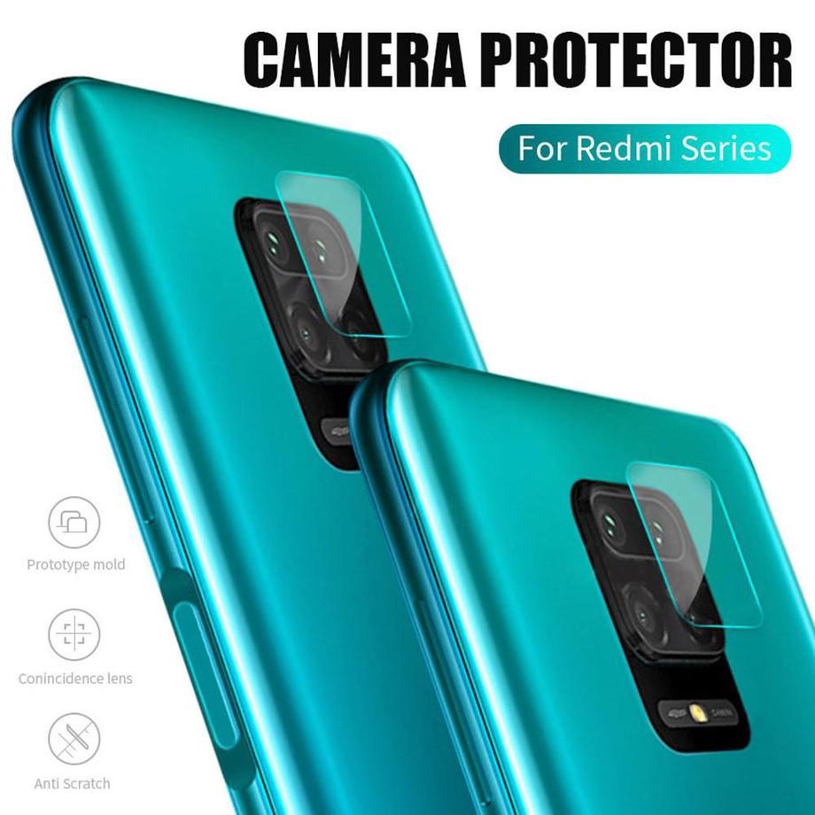 Redmi 10 9T 9C 9 9A Note 10 9s 9 Pro Max 8 7 Pro Xiaomi Mi 11 Lite Poco X3 NFC X3Pro F3 M3 Pelindung Lensa Kamera Bahan Tempered Glass 9h Untuk