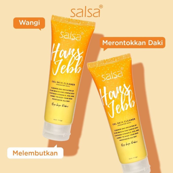 SALSA Hans Jebb Gel Skin Cleaner 110gr | Gel Perontok Daki BY AILIN