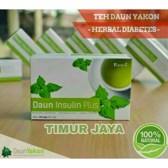 

Jual Daun Insulin Plus Teh Daun Yakon Herbal Diabetes Murah