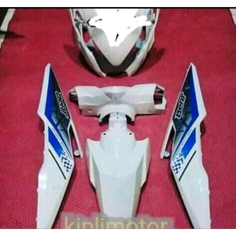 full body halus beat fi 2017 new esp putih lis biru