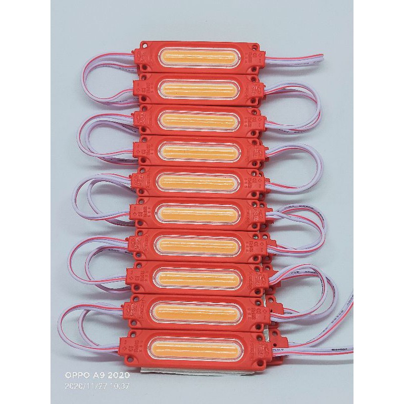 led modul 6 mata bening 12 &amp; 24 volt,lampu led kapsul modul cob 6818