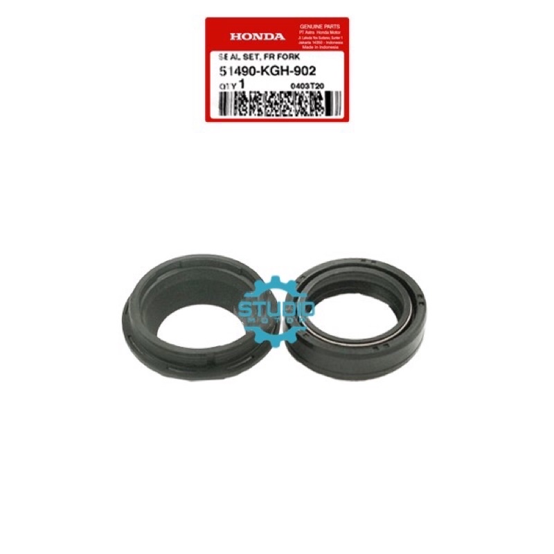 51490-KGH-902 Set Seal Shock skok Sil Sok Depan Matic Vario Beat Scoopy Spacy Fi ESP New Bebek Supra x 125 Revo Blade Series Grand CS1 Sonic
