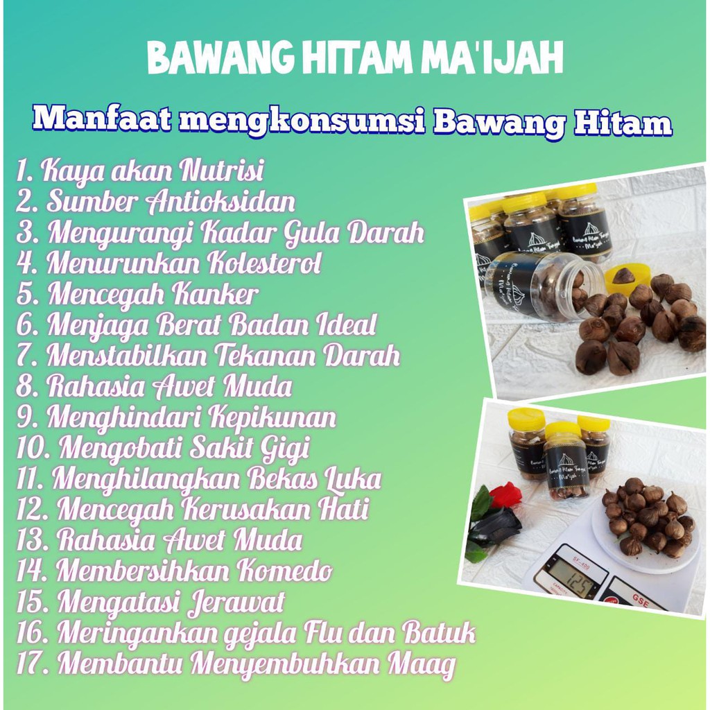 

Bawang Hitam Ma'ijah