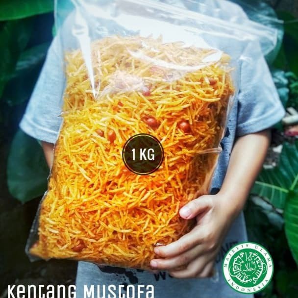 

Kering Kentang Mustofa Halal 1kg Halal dijamin Renyah dan Nagih